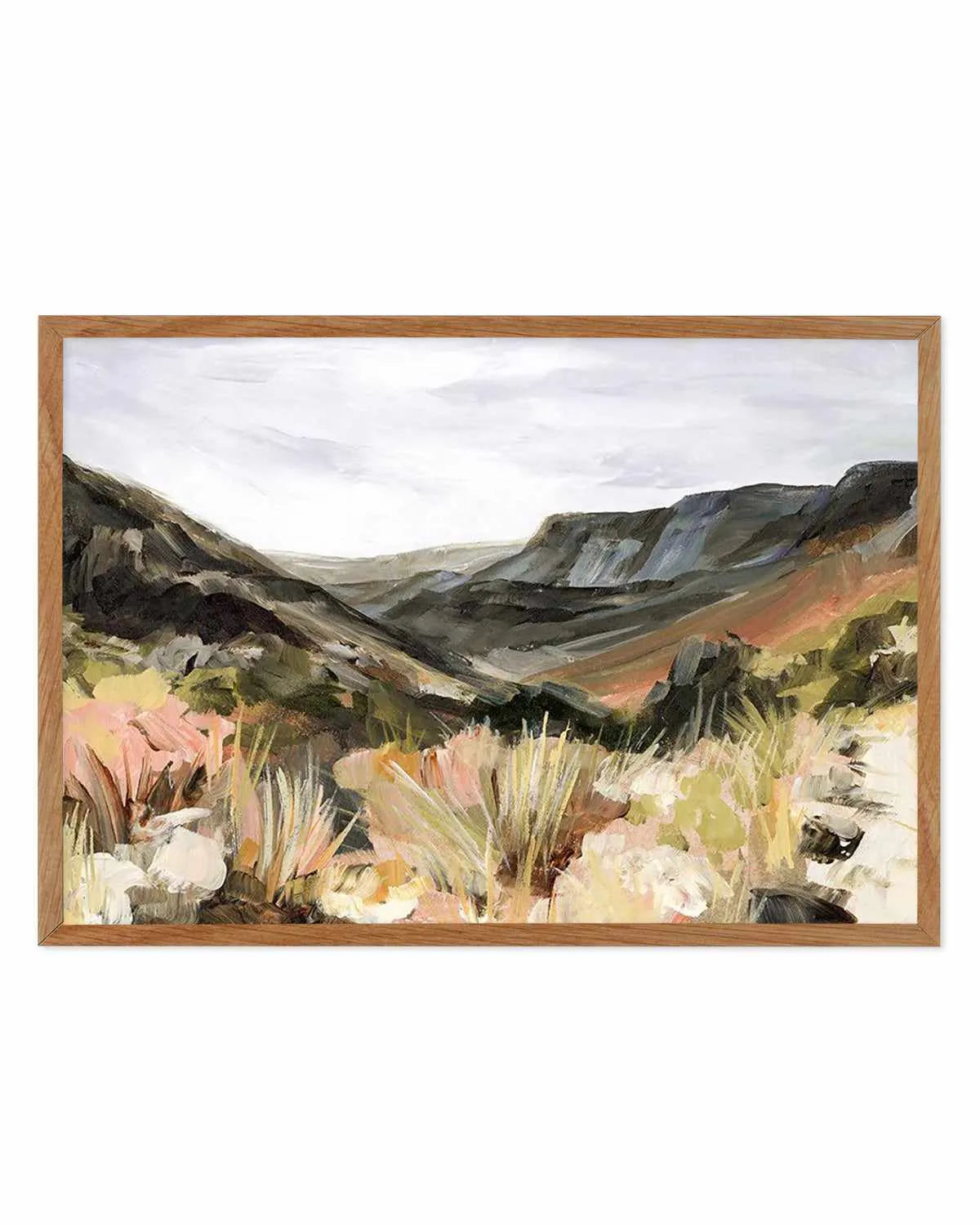 The Hills by Meredith O'Neal Art Print from Olive et Oriel where you can shop wallpaper and artworks online