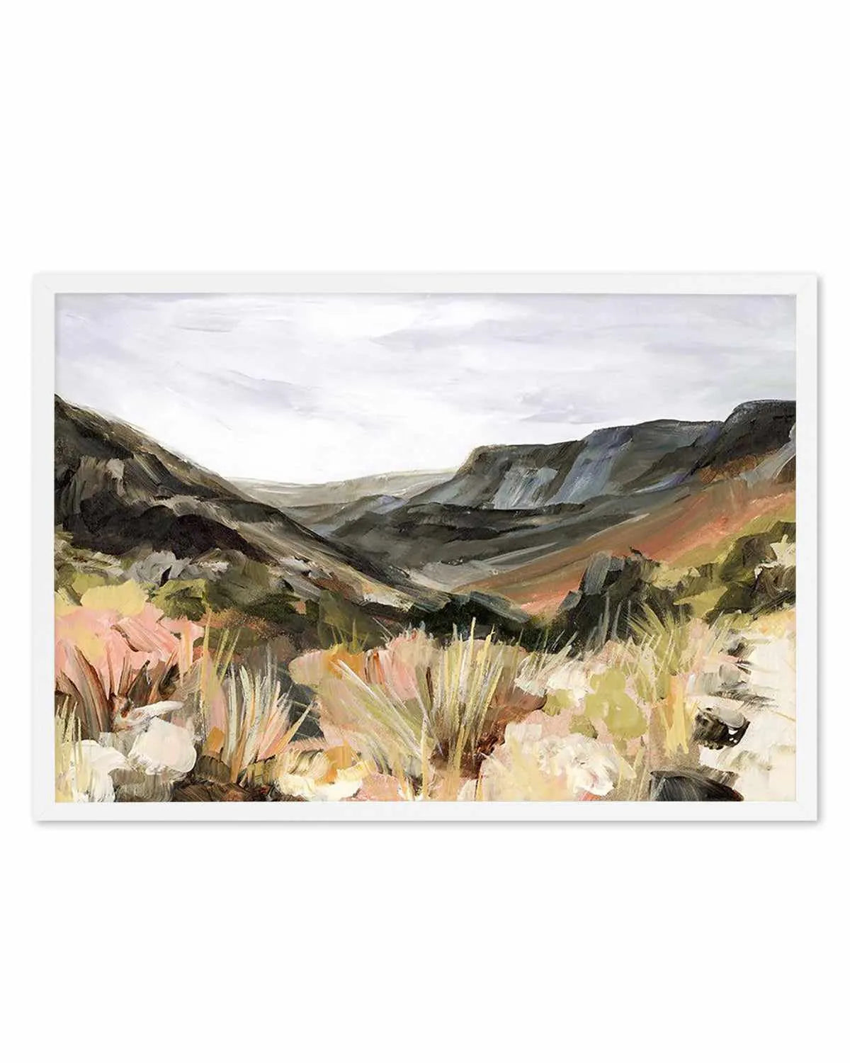 The Hills by Meredith O'Neal Art Print from Olive et Oriel where you can shop wallpaper and artworks online