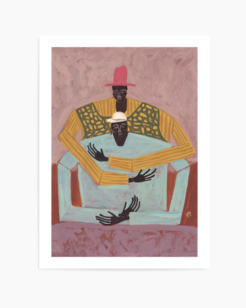 The Hug by Studio IMO | Art Print