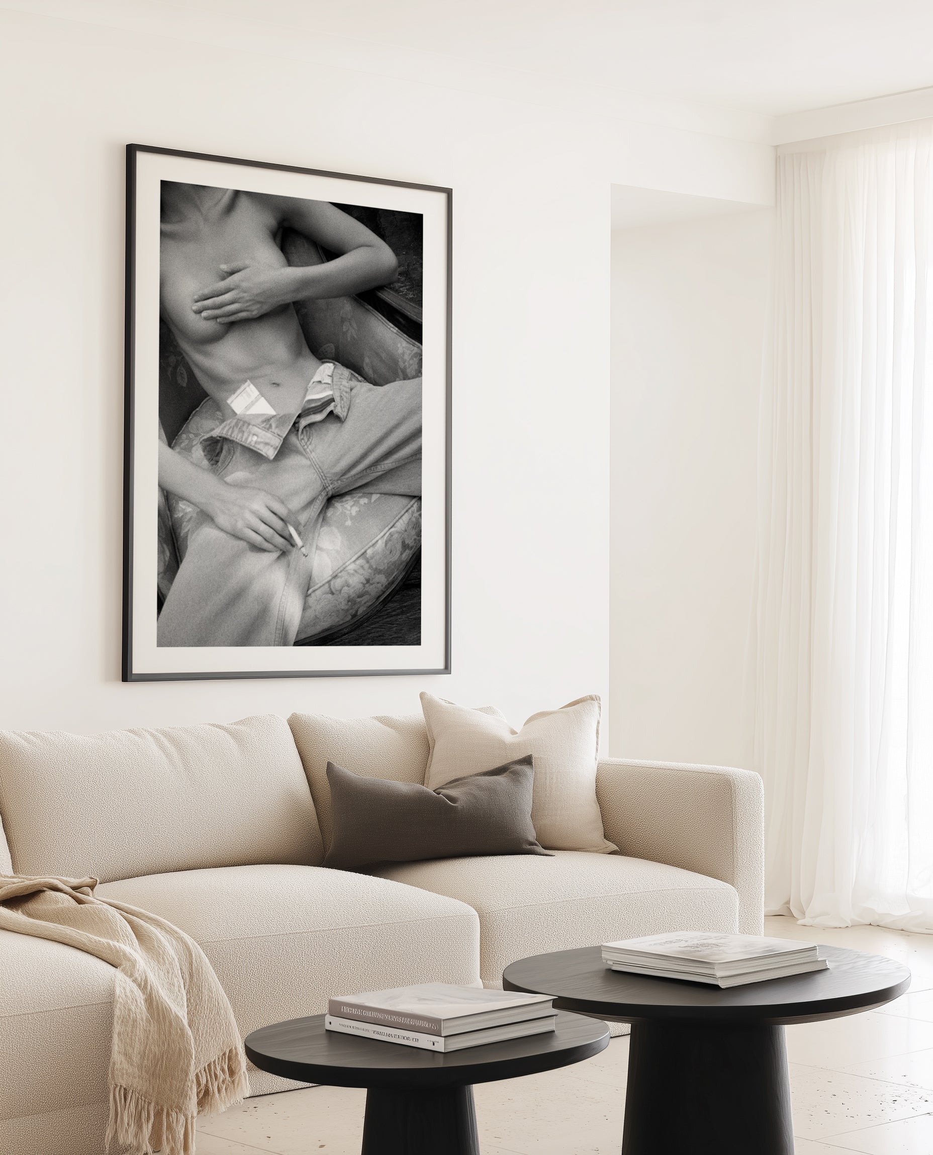 The Icon by Amy Hallam Art Print