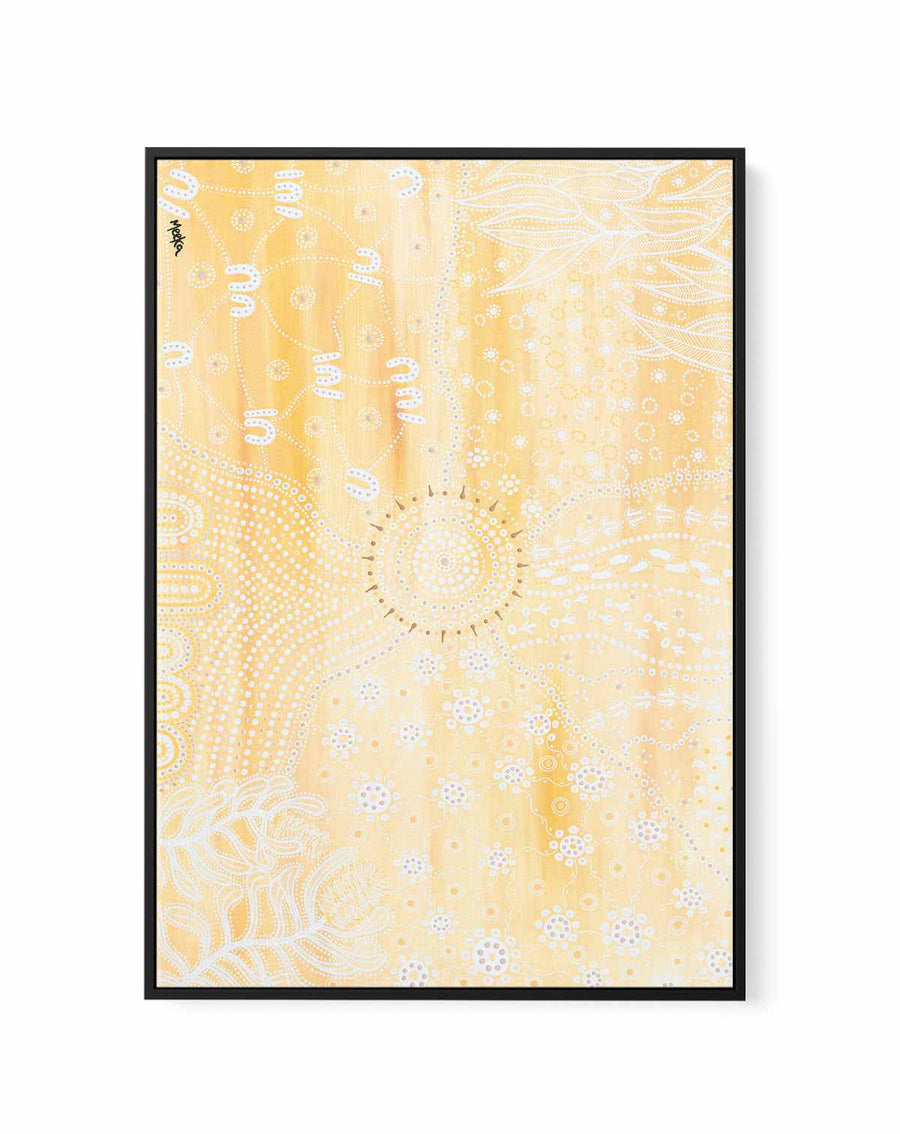 The Land, Our Mother by Domica Hill | Framed Canvas Art Print from Olive et Oriel where you can shop wallpaper and artworks online