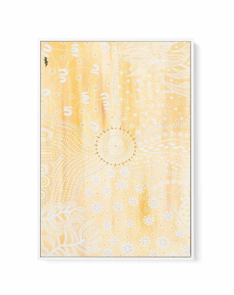 The Land, Our Mother by Domica Hill | Framed Canvas Art Print from Olive et Oriel where you can shop wallpaper and artworks online