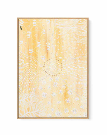 The Land, Our Mother by Domica Hill | Framed Canvas Art Print from Olive et Oriel where you can shop wallpaper and artworks online