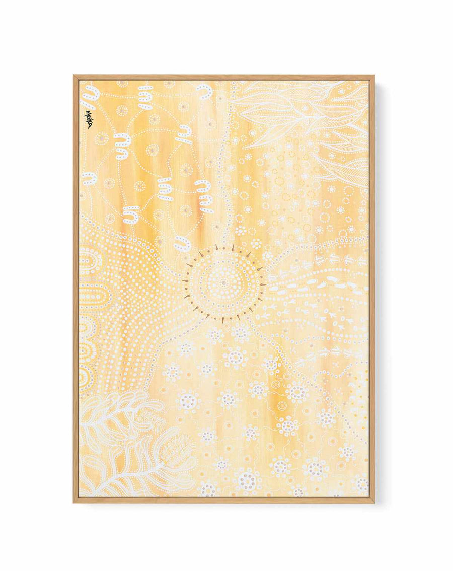 The Land, Our Mother by Domica Hill | Framed Canvas Art Print from Olive et Oriel where you can shop wallpaper and artworks online