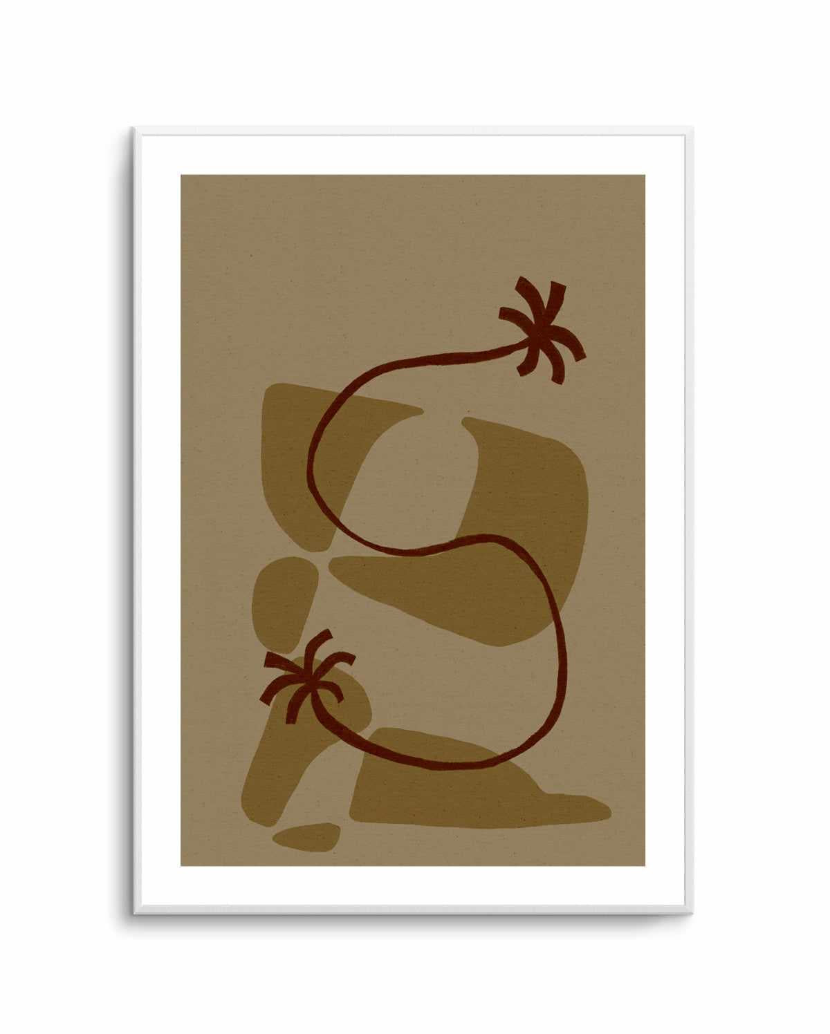 The Land Story 1 by Shatha Al Dafai | Art Print from Olive et Oriel where you can shop wallpaper and artworks online