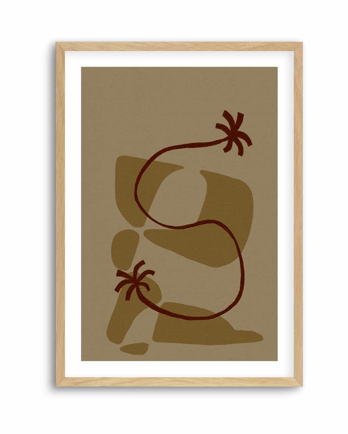 The Land Story 1 by Shatha Al Dafai | Art Print from Olive et Oriel where you can shop wallpaper and artworks online