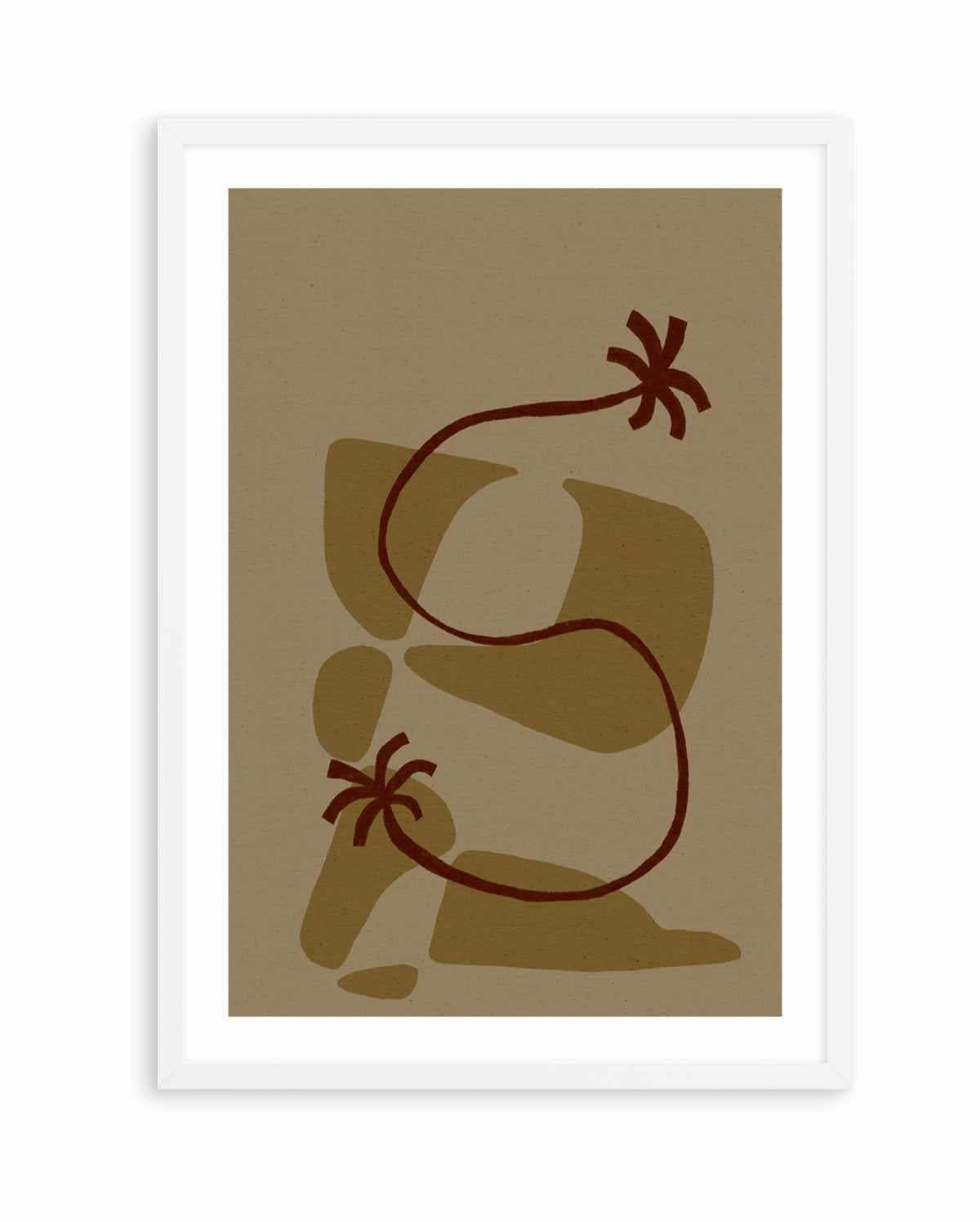 The Land Story 1 by Shatha Al Dafai | Art Print from Olive et Oriel where you can shop wallpaper and artworks online