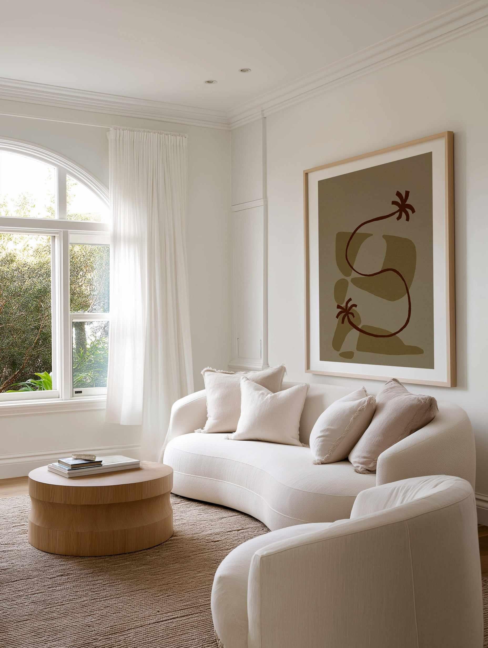 The Land Story 1 by Shatha Al Dafai | Art Print from Olive et Oriel where you can shop wallpaper and artworks online