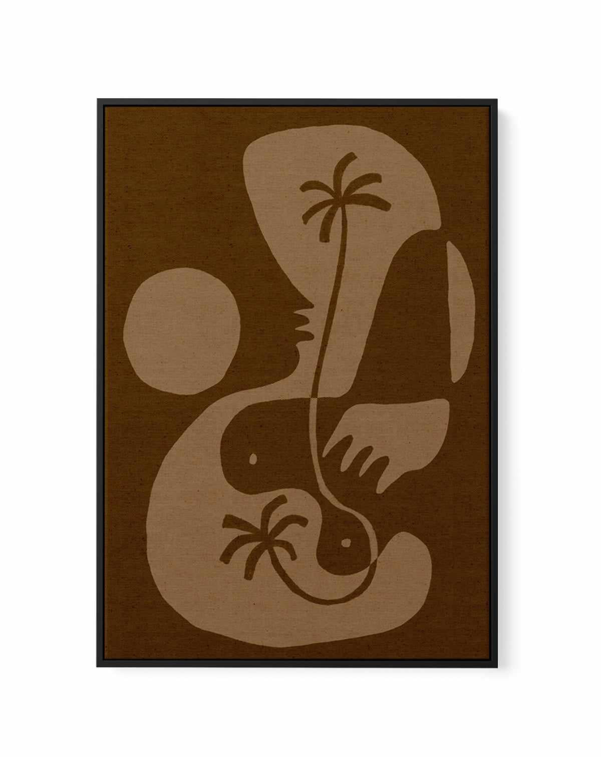 The Land Story 5 by Shatha Al Dafai | Framed Canvas Art Print from Olive et Oriel where you can shop wallpaper and artworks online