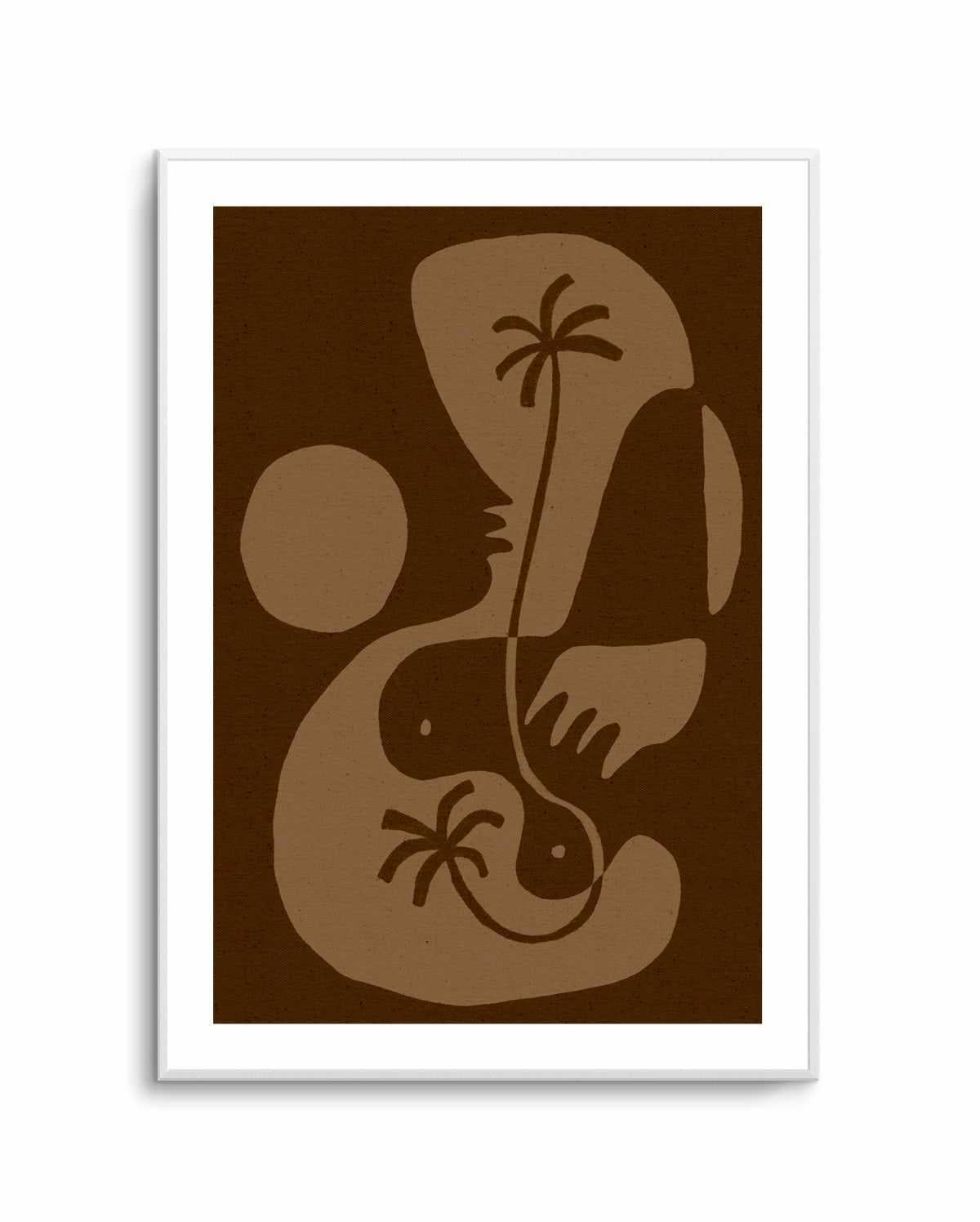 The Land Story 5 by Shatha Al Dafai | Art Print from Olive et Oriel where you can shop wallpaper and artworks online