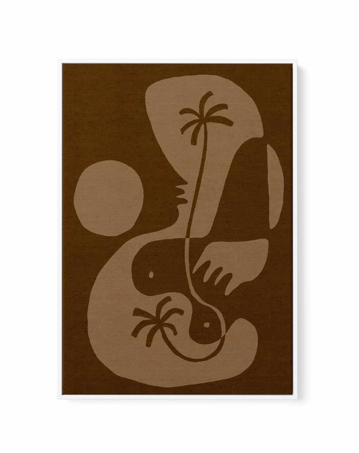 The Land Story 5 by Shatha Al Dafai | Framed Canvas Art Print from Olive et Oriel where you can shop wallpaper and artworks online