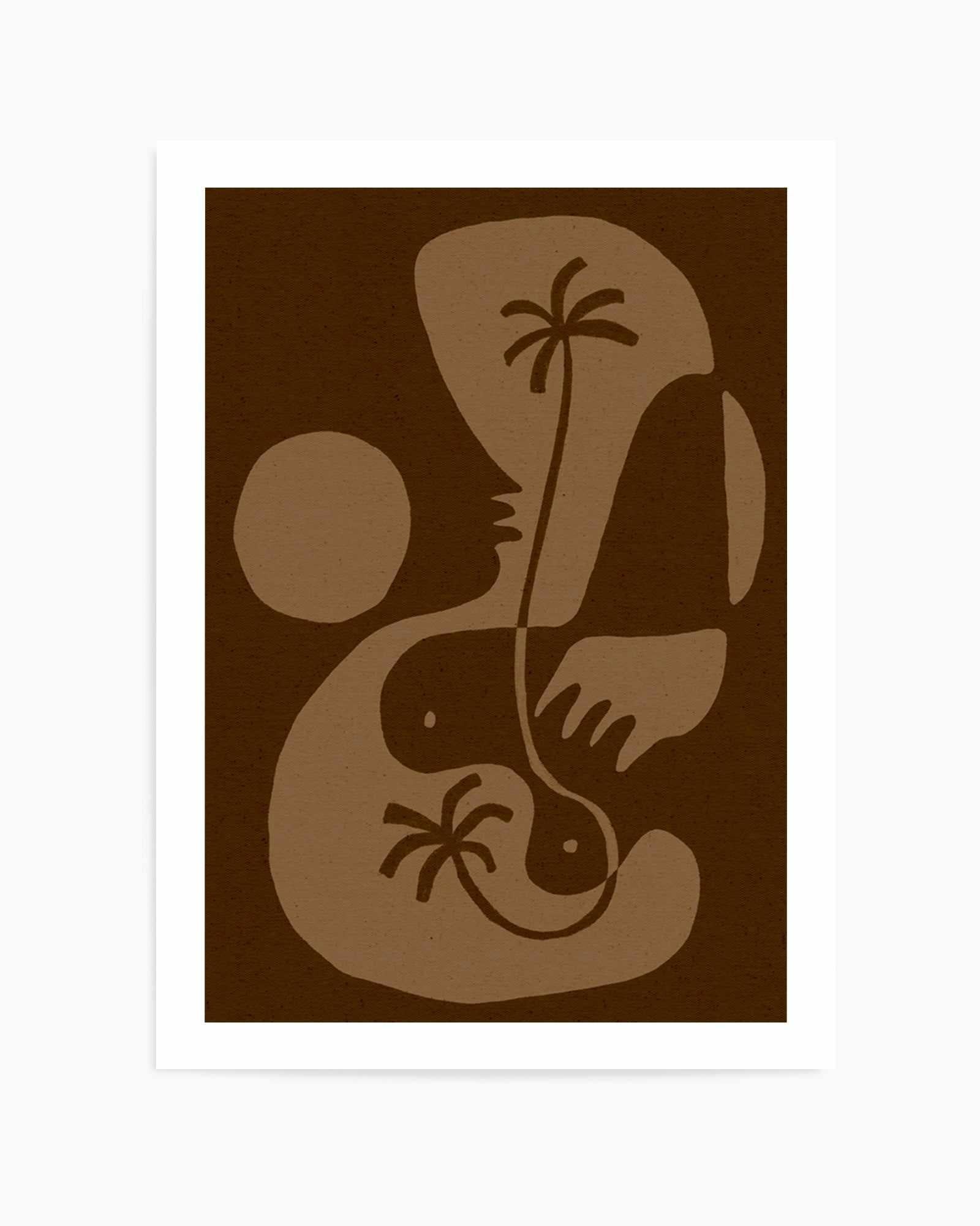 The Land Story 5 by Shatha Al Dafai | Art Print from Olive et Oriel where you can shop wallpaper and artworks online