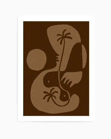 The Land Story 5 by Shatha Al Dafai | Art Print from Olive et Oriel where you can shop wallpaper and artworks online