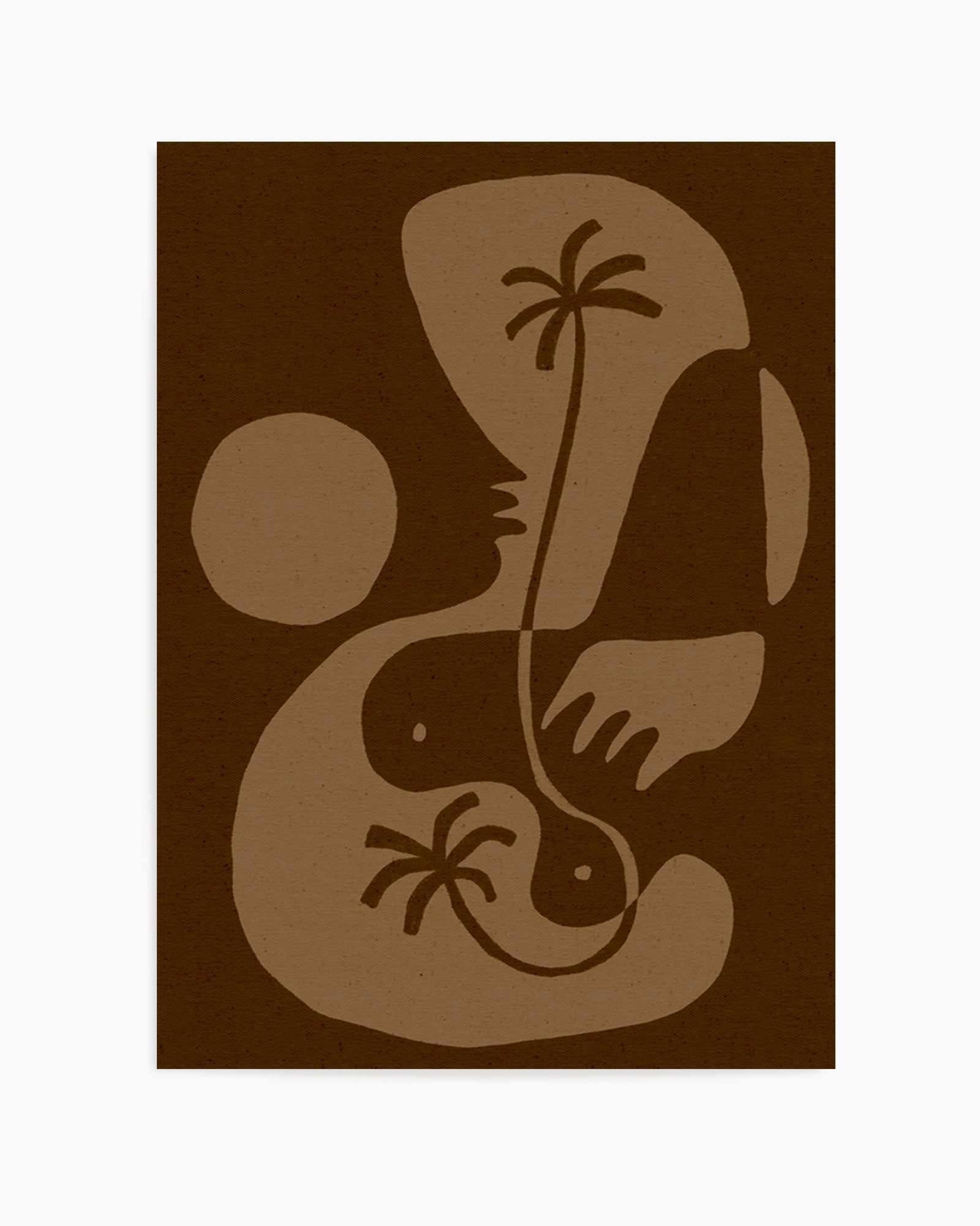 The Land Story 5 by Shatha Al Dafai | Art Print from Olive et Oriel where you can shop wallpaper and artworks online