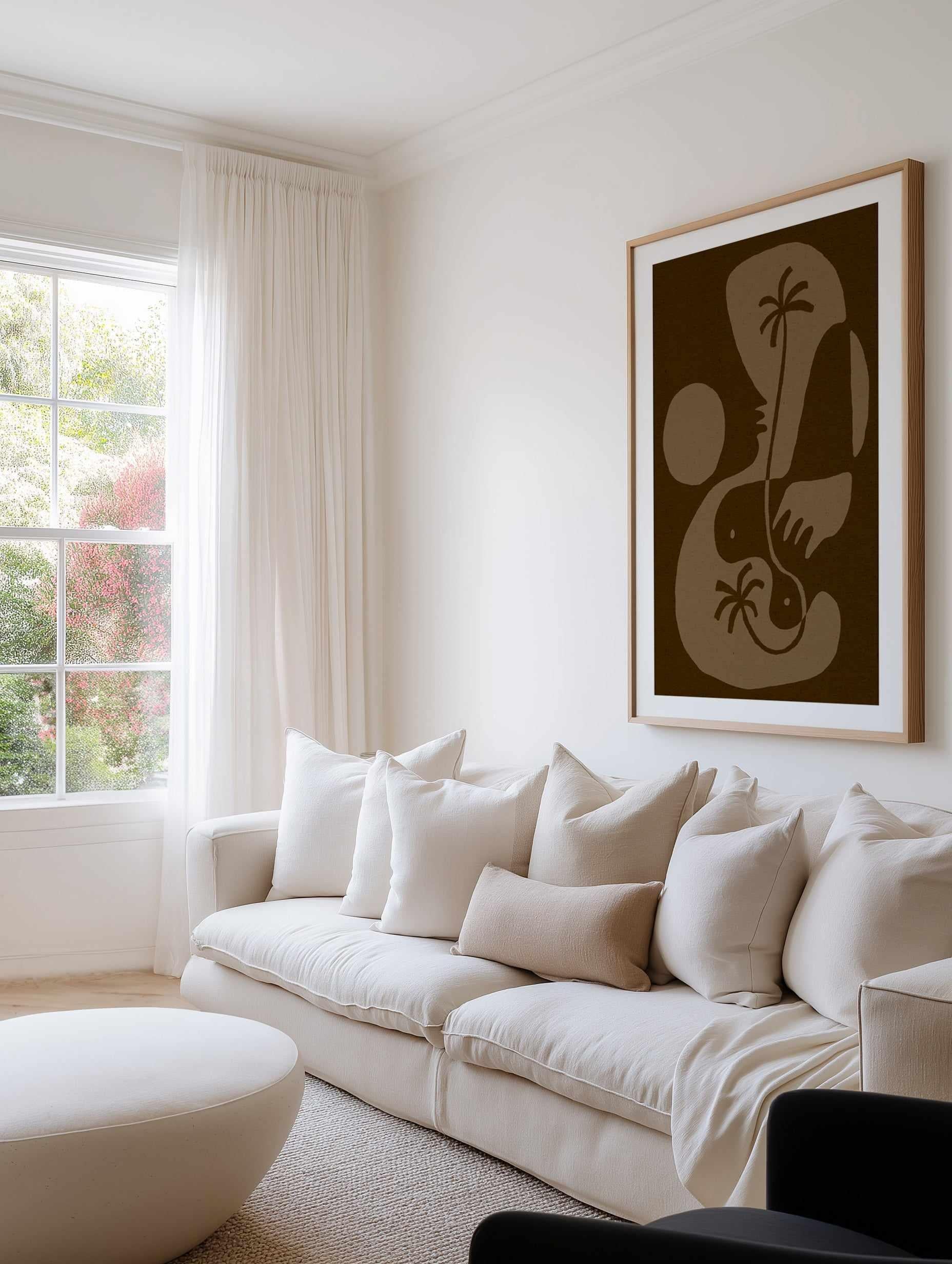 The Land Story 5 by Shatha Al Dafai | Art Print from Olive et Oriel where you can shop wallpaper and artworks online