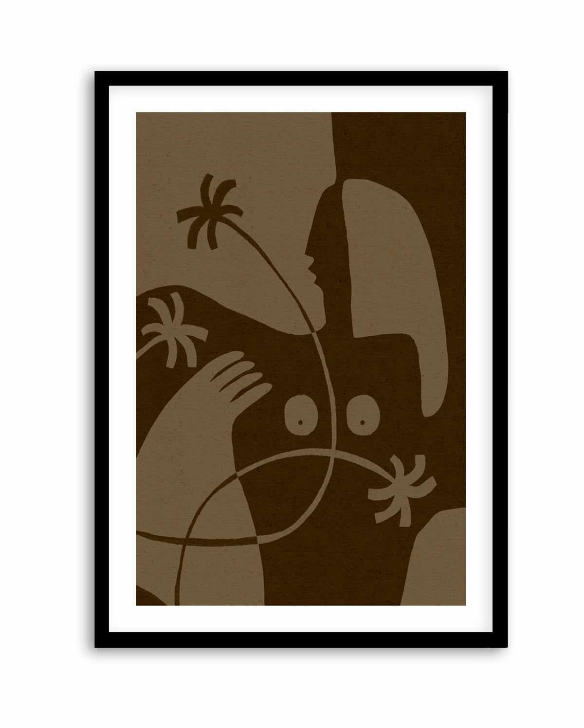 The Land Story 6 by Shatha Al Dafai | Art Print from Olive et Oriel where you can shop wallpaper and artworks online