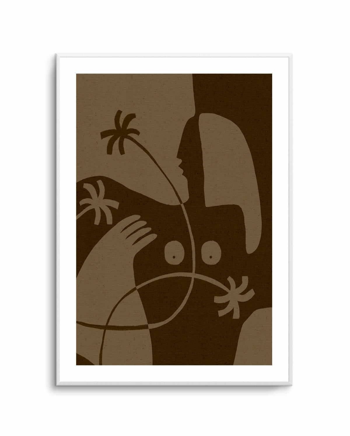 The Land Story 6 by Shatha Al Dafai | Art Print from Olive et Oriel where you can shop wallpaper and artworks online