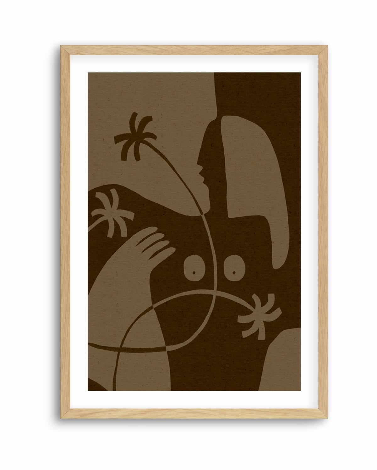 The Land Story 6 by Shatha Al Dafai | Art Print from Olive et Oriel where you can shop wallpaper and artworks online