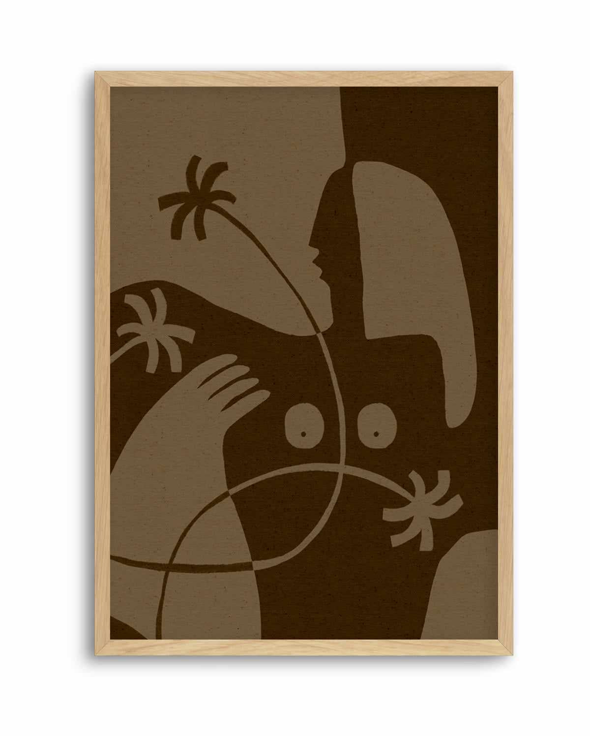 The Land Story 6 by Shatha Al Dafai | Art Print from Olive et Oriel where you can shop wallpaper and artworks online