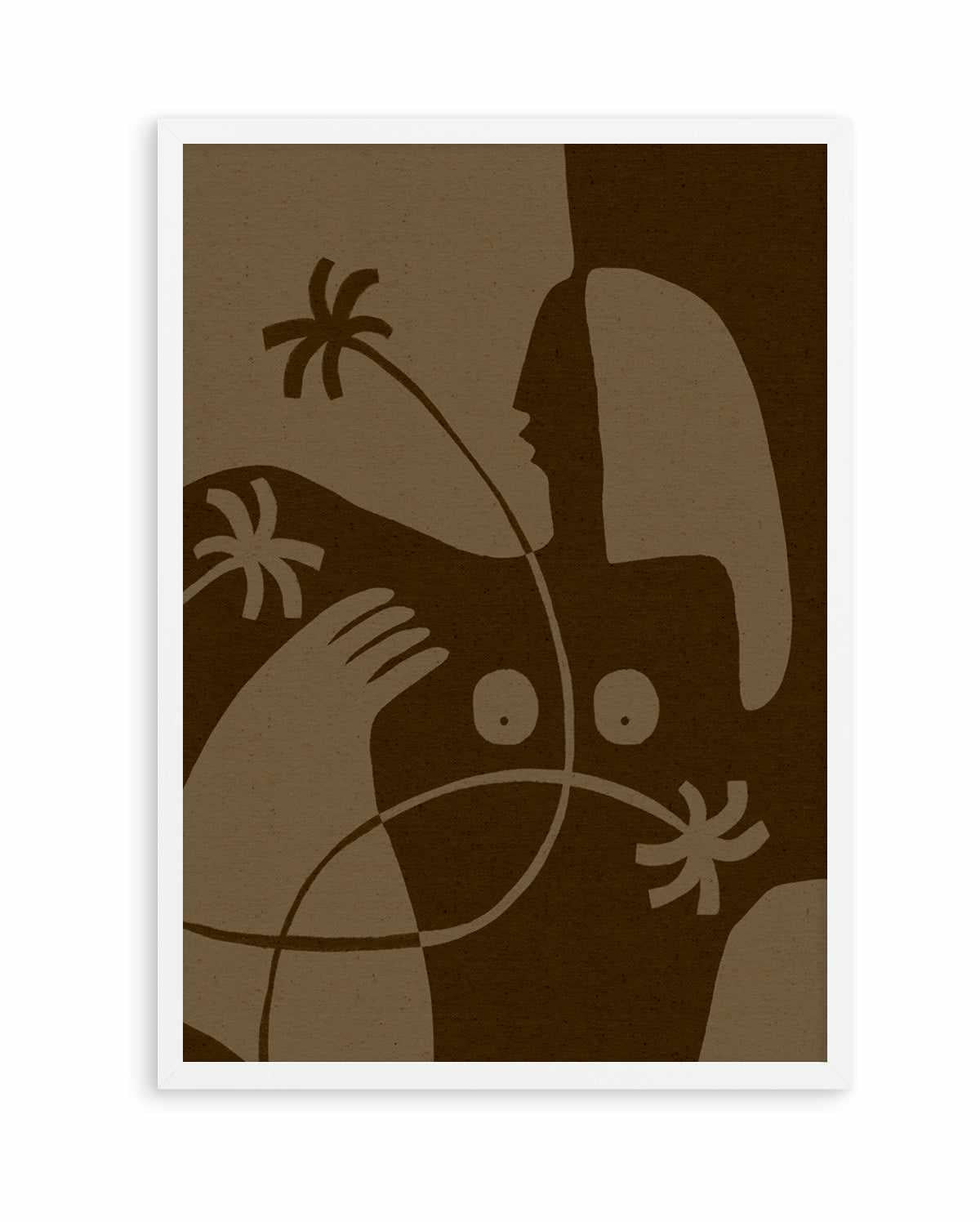 The Land Story 6 by Shatha Al Dafai | Art Print from Olive et Oriel where you can shop wallpaper and artworks online