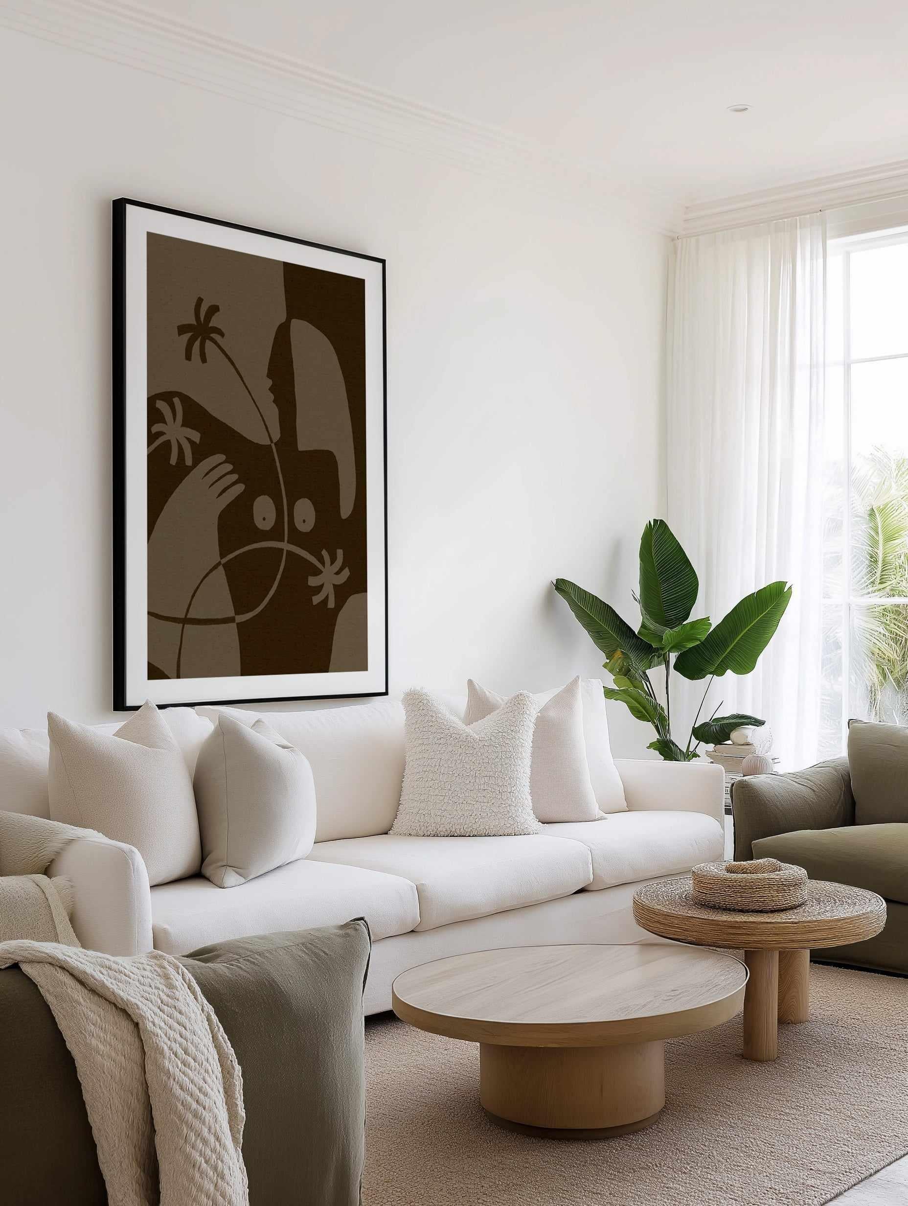 The Land Story 6 by Shatha Al Dafai | Art Print from Olive et Oriel where you can shop wallpaper and artworks online