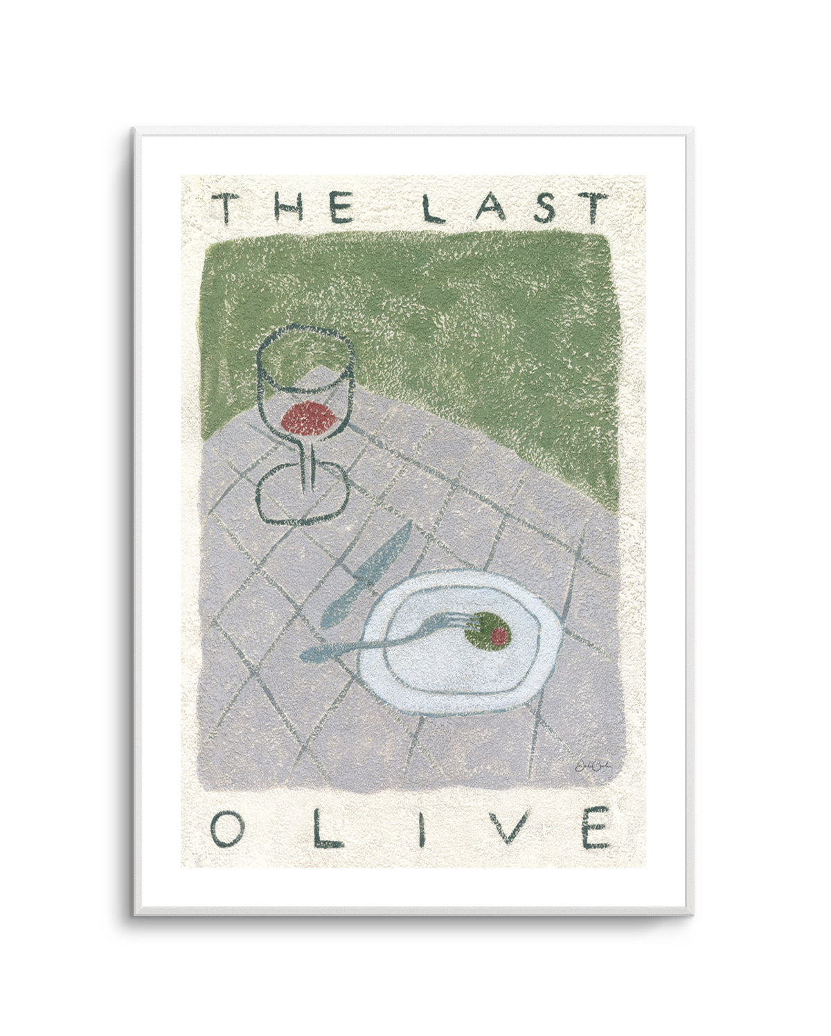 The Last Olive by Julie Celina | Art Print from Olive et Oriel where you can shop wallpaper and artworks online