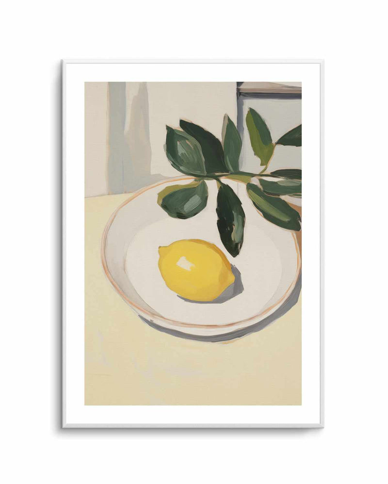 The Lemon | Art Print from Olive et Oriel where you can shop wallpaper and artworks online