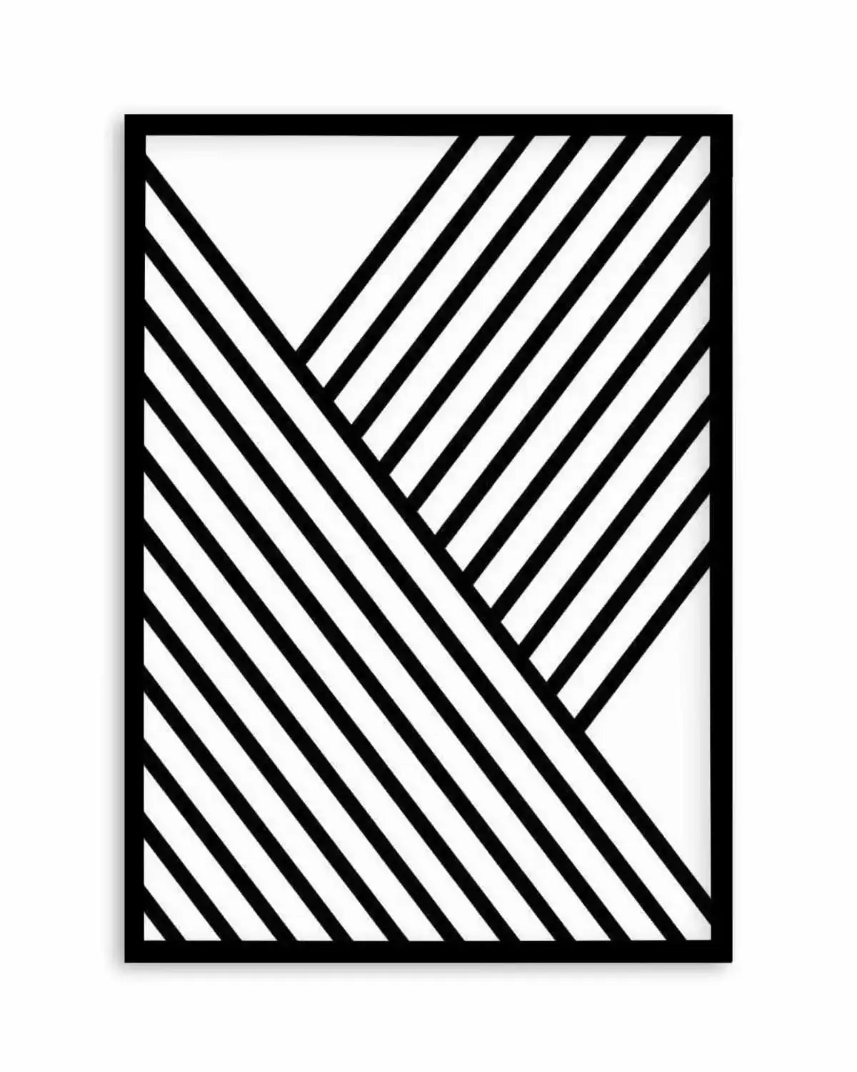 The Lines Art Print from Olive et Oriel where you can shop wallpaper and artworks online