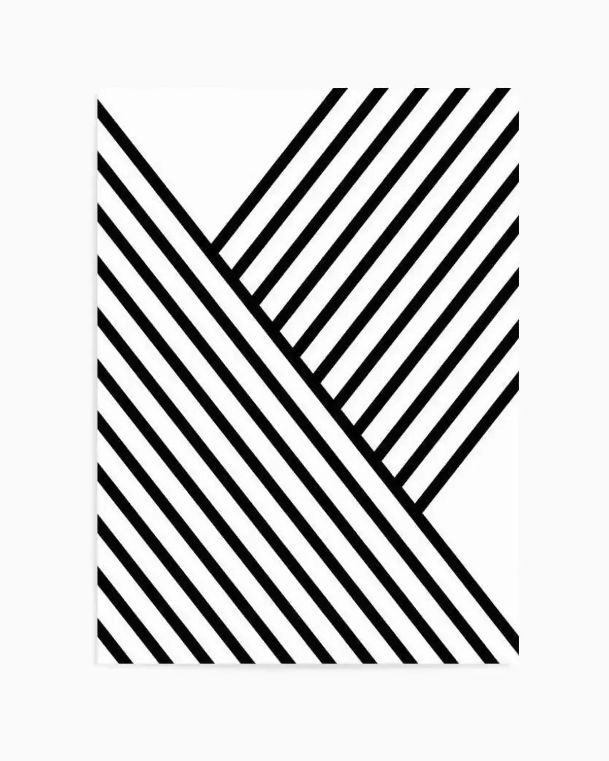 The Lines Art Print from Olive et Oriel where you can shop wallpaper and artworks online