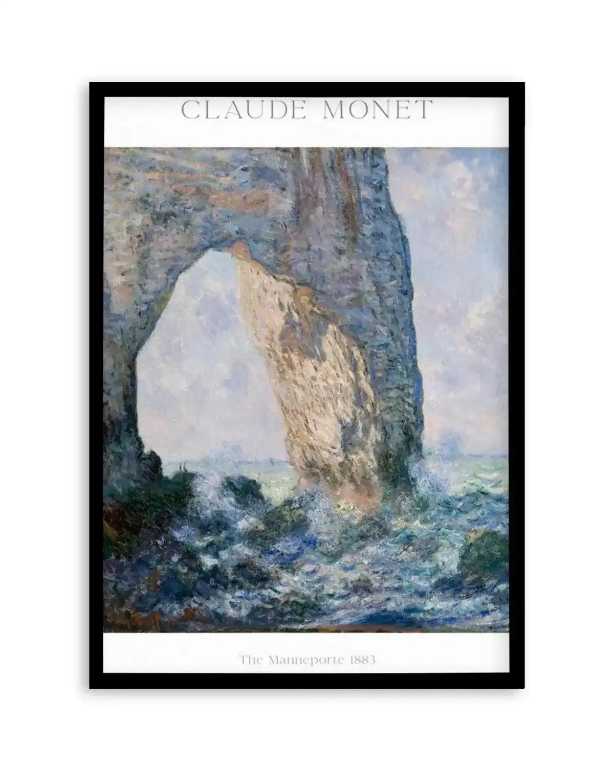 The Manneport 1883 by Claude Monet Art Print from Olive et Oriel where you can shop wallpaper and artworks online