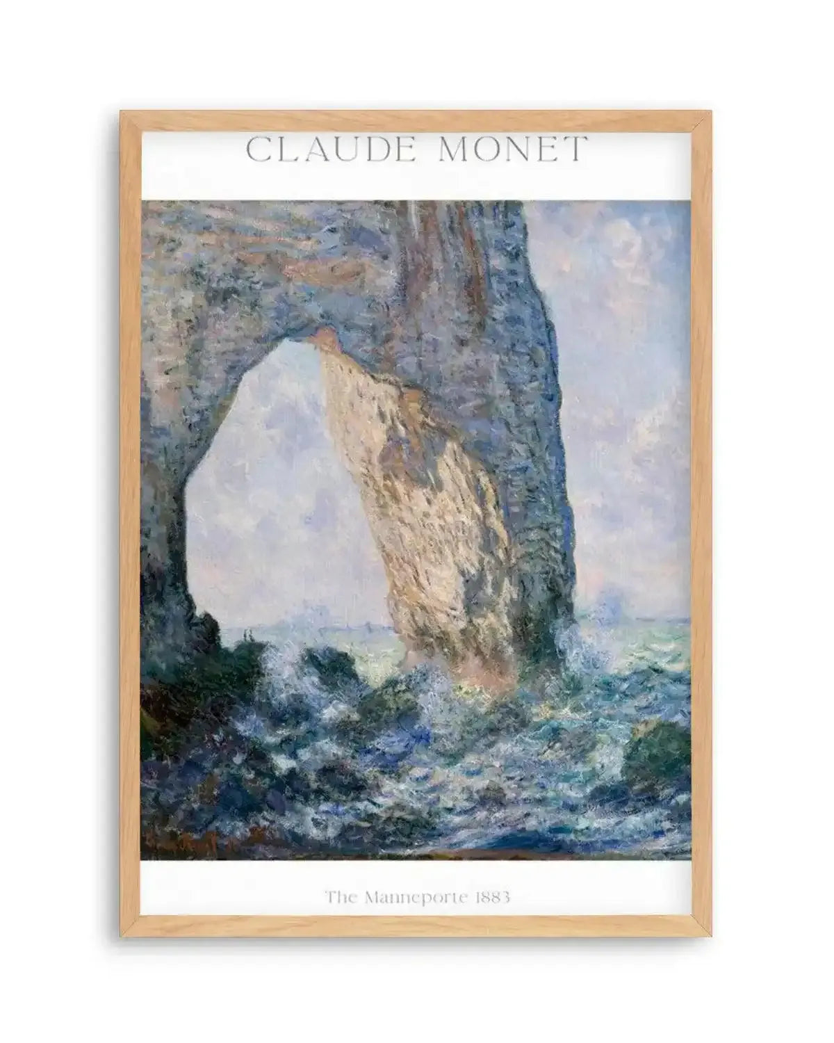 The Manneport 1883 by Claude Monet Art Print from Olive et Oriel where you can shop wallpaper and artworks online