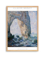 The Manneport 1883 by Claude Monet Art Print