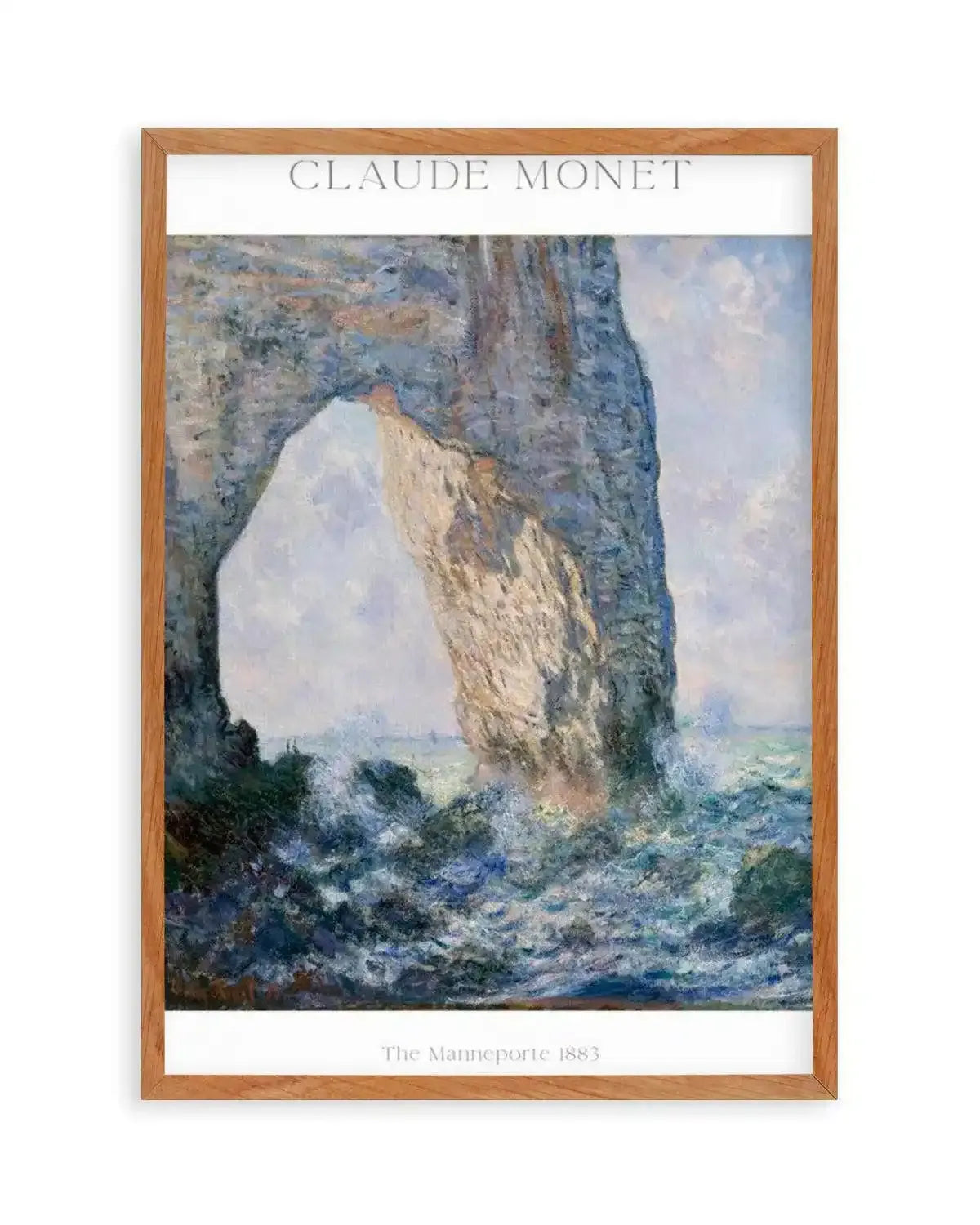 The Manneport 1883 by Claude Monet Art Print from Olive et Oriel where you can shop wallpaper and artworks online