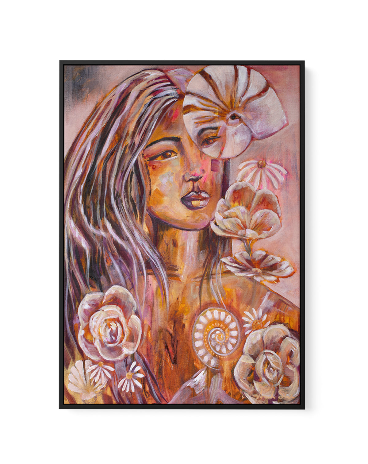 The Minds Eye by Amanda Skye | Framed Canvas Art Print from Olive et Oriel where you can shop wallpaper and artworks online