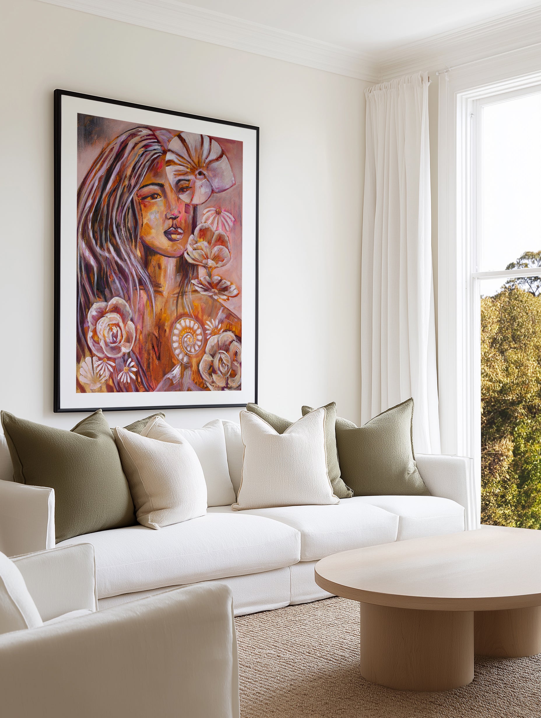 The Minds Eye by Amanda Skye | Art Print from Olive et Oriel where you can shop wallpaper and artworks online