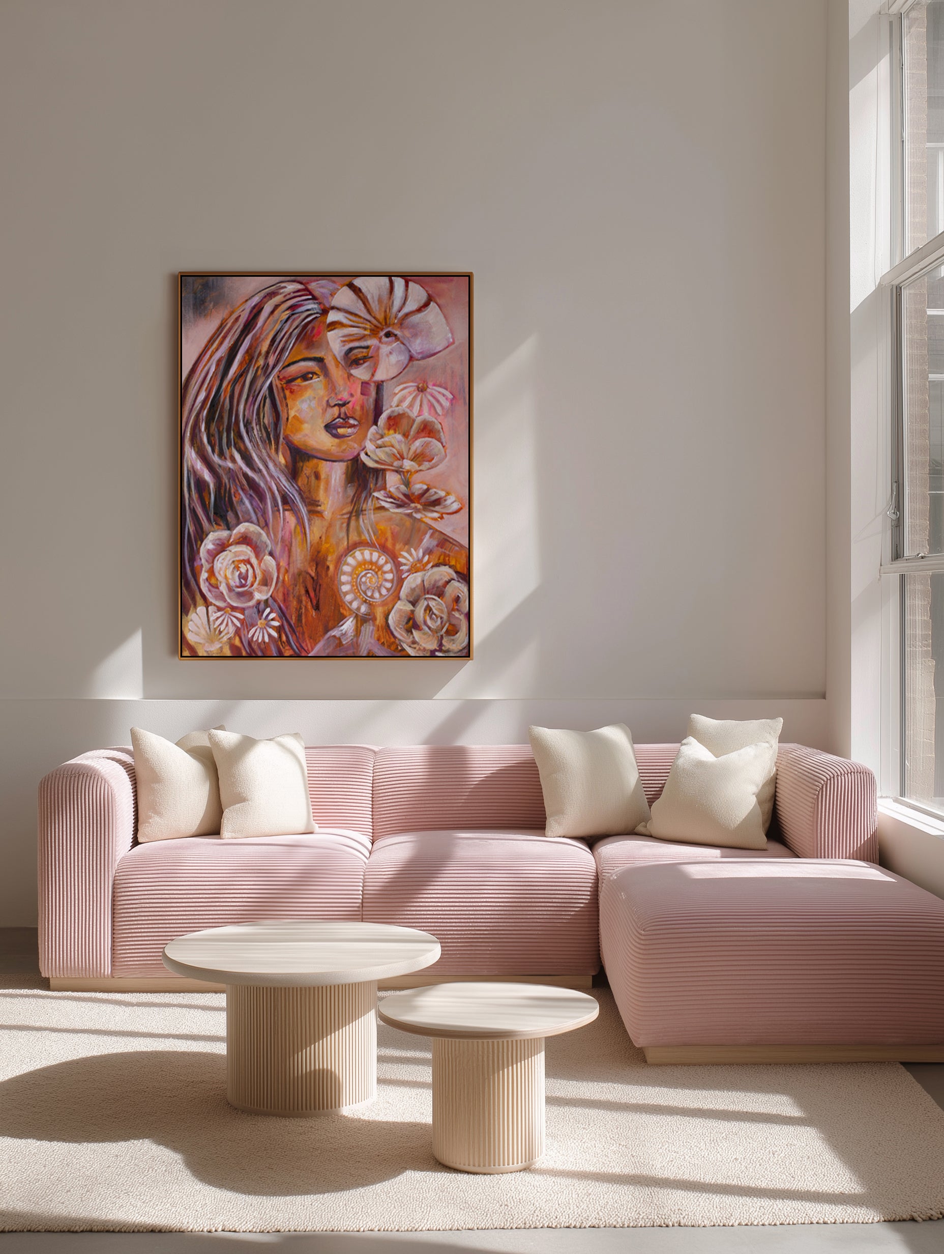 The Minds Eye by Amanda Skye | Framed Canvas Art Print from Olive et Oriel where you can shop wallpaper and artworks online