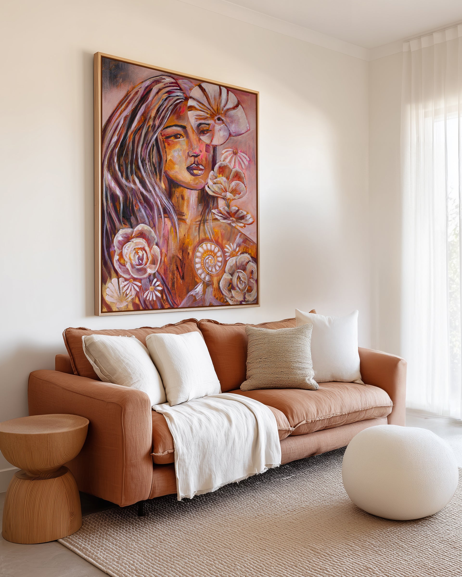 The Minds Eye by Amanda Skye | Framed Canvas Art Print from Olive et Oriel where you can shop wallpaper and artworks online