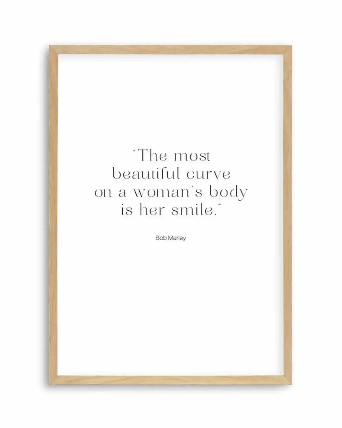 The Most Beautiful Curve Art Print from Olive et Oriel where you can shop wallpaper and artworks online