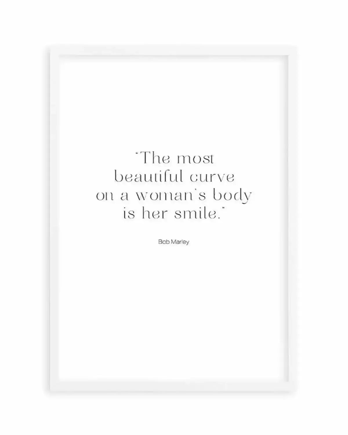 The Most Beautiful Curve Art Print from Olive et Oriel where you can shop wallpaper and artworks online