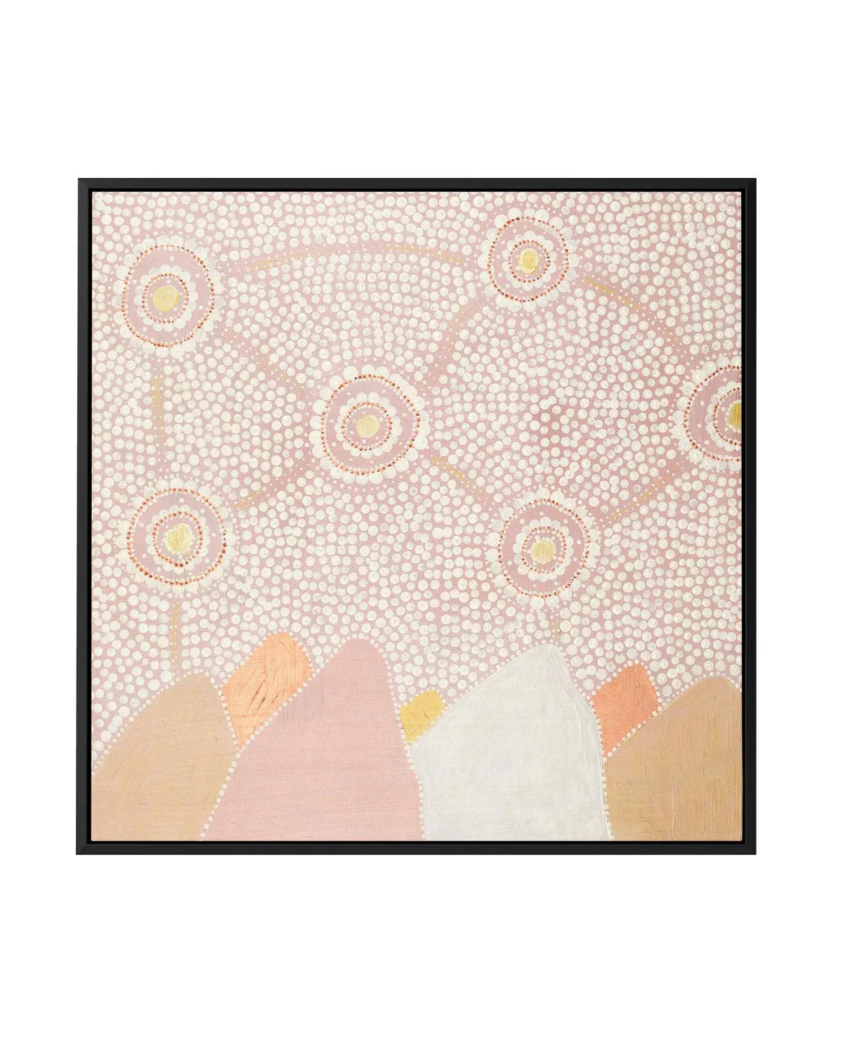 The Mountains and the Valleys by Mariah Sweetman | Framed Canvas Art Print from Olive et Oriel where you can shop wallpaper and artworks online