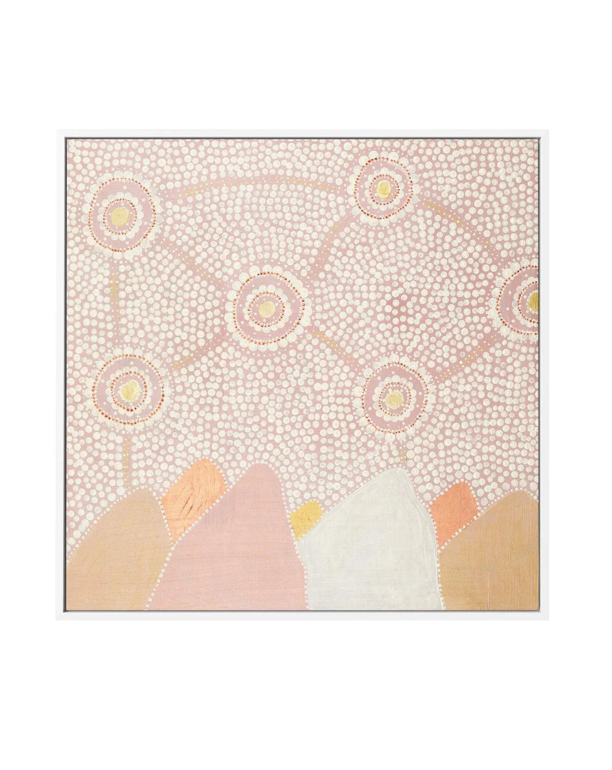 The Mountains and the Valleys by Mariah Sweetman | Framed Canvas Art Print from Olive et Oriel where you can shop wallpaper and artworks online