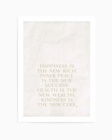 The New Rich Art Print from Olive et Oriel where you can shop wallpaper and artworks online