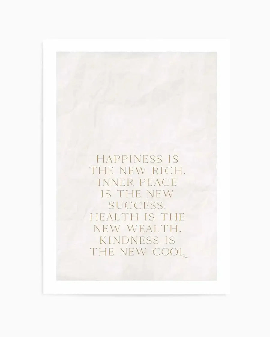 The New Rich Art Print from Olive et Oriel where you can shop wallpaper and artworks online