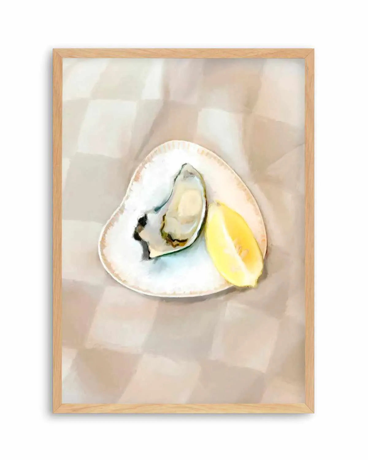 The Oyster Art Print from Olive et Oriel where you can shop wallpaper and artworks online