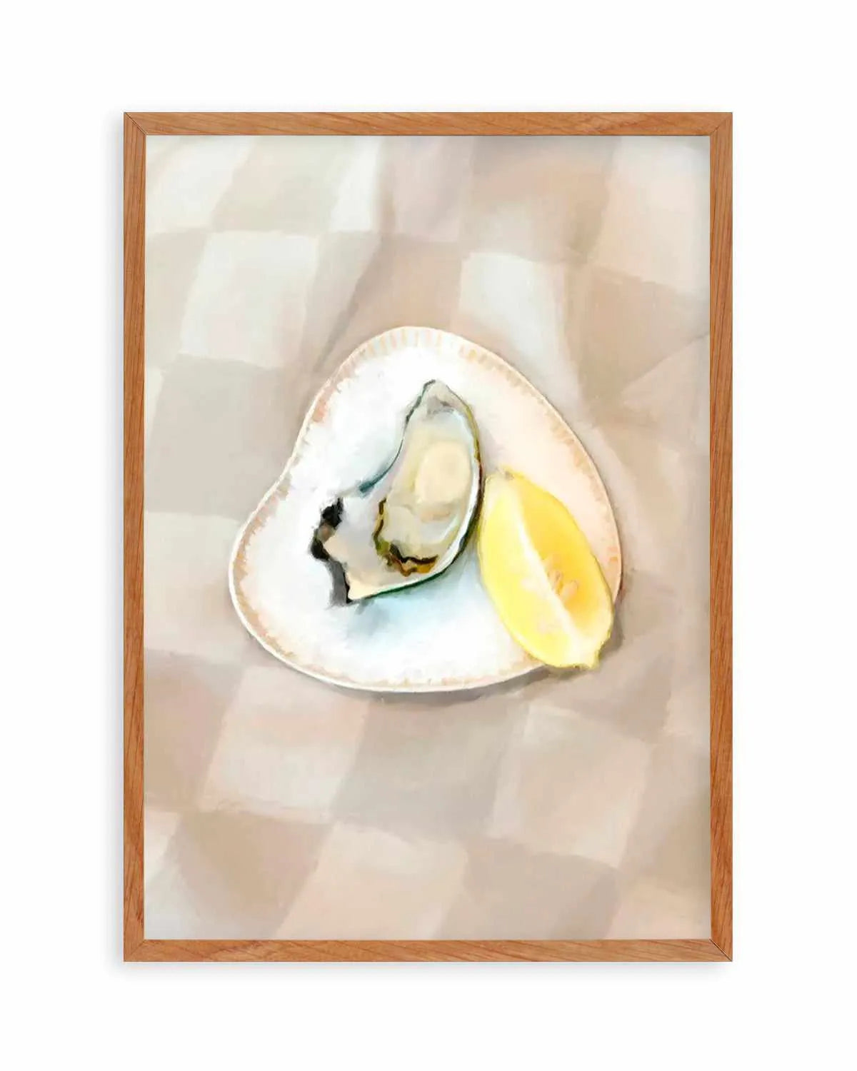 The Oyster Art Print from Olive et Oriel where you can shop wallpaper and artworks online