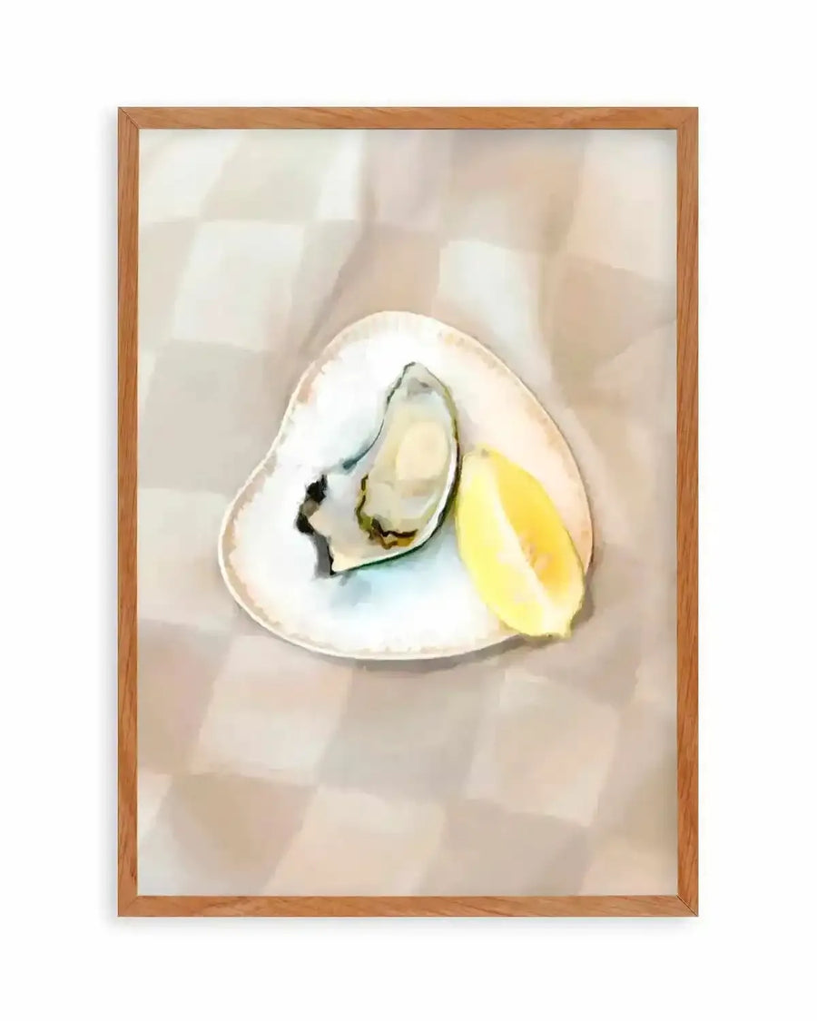 The Oyster Art Print from Olive et Oriel where you can shop wallpaper and artworks online