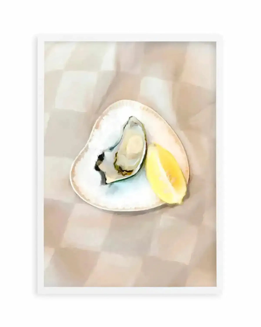 The Oyster Art Print from Olive et Oriel where you can shop wallpaper and artworks online