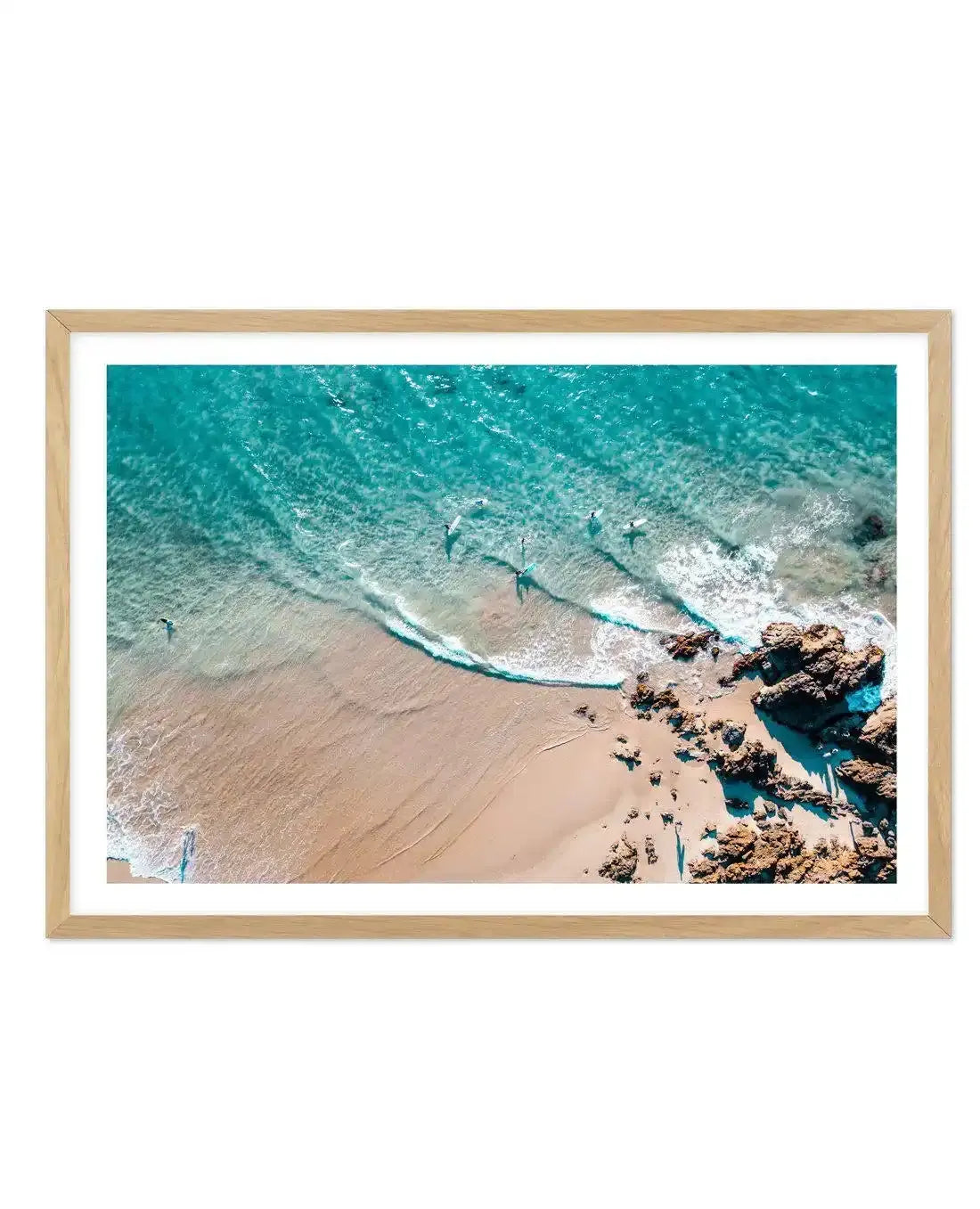 The Pass From Above | Byron Art Print-PRINT-Olive et Oriel-Olive et Oriel-A5 | 5.8" x 8.3" | 14.8 x 21cm-Oak-With White Border-Buy-Australian-Art-Prints-Online-with-Olive-et-Oriel-Your-Artwork-Specialists-Austrailia-Decorate-With-Coastal-Photo-Wall-Art-Prints-From-Our-Beach-House-Artwork-Collection-Fine-Poster-and-Framed-Artwork