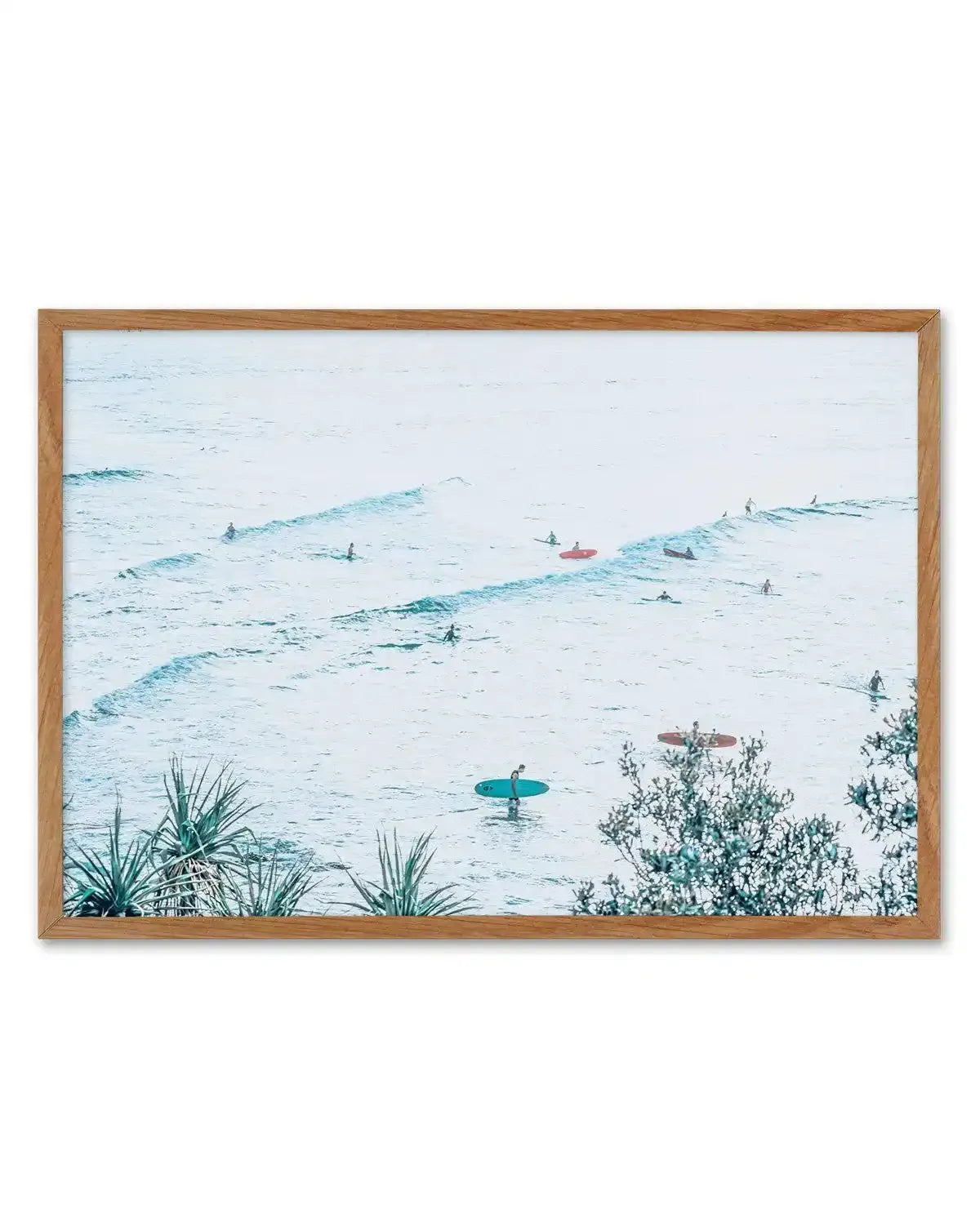 The Pass | Fun Waves Art Print-PRINT-Olive et Oriel-Olive et Oriel-50x70 cm | 19.6" x 27.5"-Walnut-With White Border-Buy-Australian-Art-Prints-Online-with-Olive-et-Oriel-Your-Artwork-Specialists-Austrailia-Decorate-With-Coastal-Photo-Wall-Art-Prints-From-Our-Beach-House-Artwork-Collection-Fine-Poster-and-Framed-Artwork