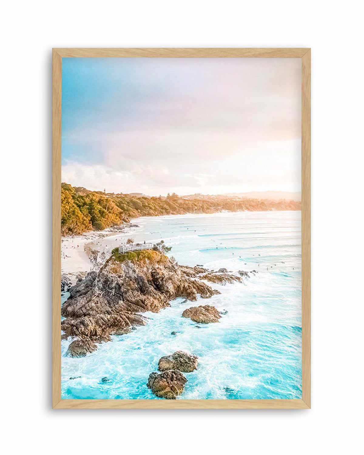 The Pass Lookout | Byron Bay Art Print